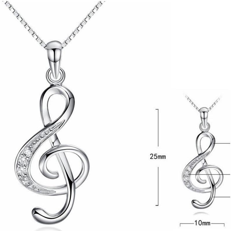 Heartfelt Gifts Necklace For Your Niece in 2023 | Heartfelt Gifts Necklace For Your Niece - undefined | aunt and niece gifts, aunt niece necklace, gift for niece, gift ideas, Music Note Pendant, necklace, niece gift, niece gifts from auntie, niece necklace, niecs gift | From Hunny Life | hunnylife.com