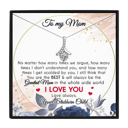 I Love You Amazing Mom Gift Necklace Set for Christmas 2023 | I Love You Amazing Mom Gift Necklace Set - undefined | Luxury Pendant Necklace for Mother, mom gift | From Hunny Life | hunnylife.com