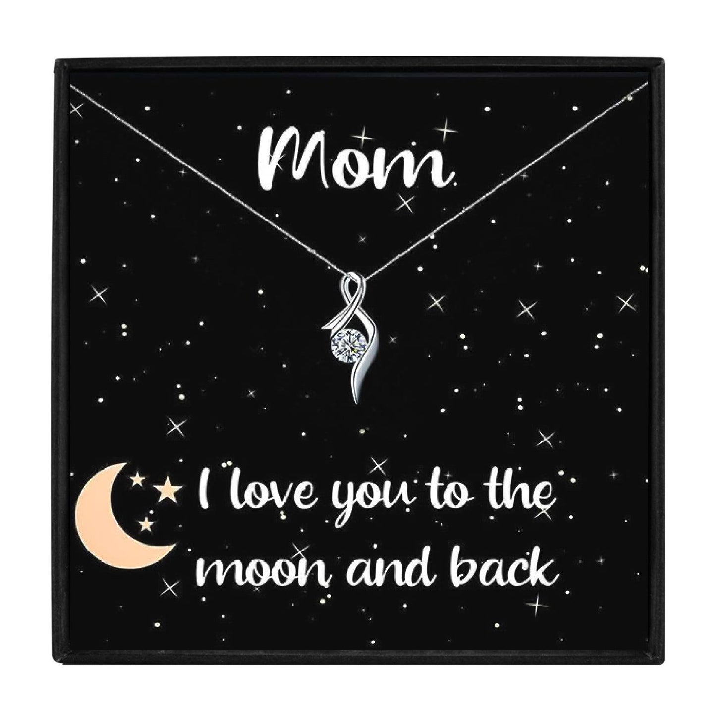 I Love You Mom Gift Necklace Set for Christmas 2023 | I Love You Mom Gift Necklace Set - undefined | gift, Gift Necklace, Mother day gift, Mother Gift, Mother in law, Mother Necklace | From Hunny Life | hunnylife.com