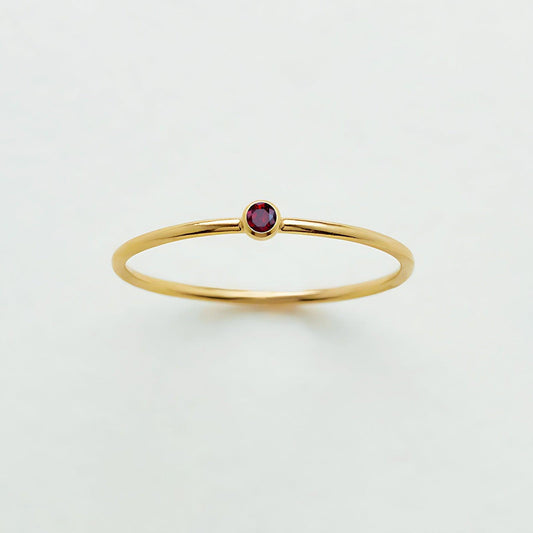 January Birthstone Cute Ring for Christmas 2023 | January Birthstone Cute Ring - undefined | Birthstone Ring, cute ring, Garnet ring, January Birthstone Ring, S925 Silver Vintage Cute Ring, Sterling Silver s925 cute Ring | From Hunny Life | hunnylife.com