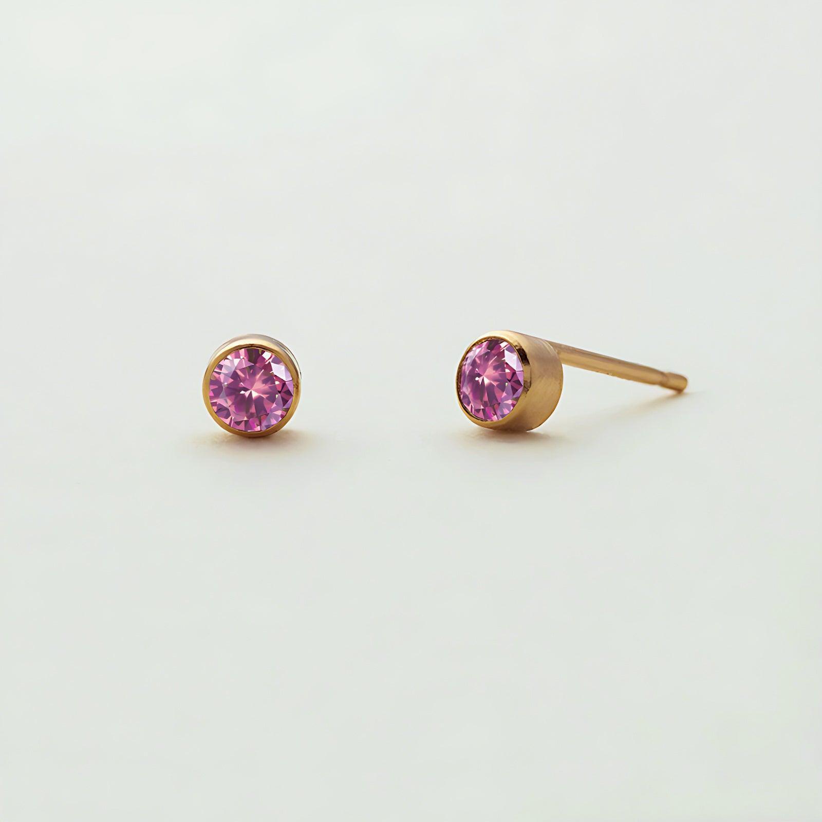 July Birthstone Cute Earrings in 2023 | July Birthstone Cute Earrings - undefined | birthstone earring, birthstone jewelry, Creative Cute Earrings, july birthstone, July birthstone is Ruby, June Birthstone Earrings | From Hunny Life | hunnylife.com