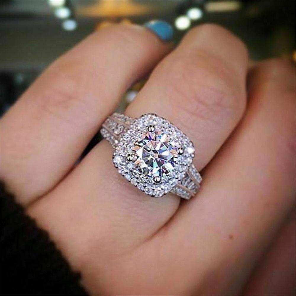 Love Simulation Diamond Heart Shaped Ring in 2023 | Love Simulation Diamond Heart Shaped Ring - undefined | Love Simulation Diamond Heart Shaped Female Ring, rings | From Hunny Life | hunnylife.com