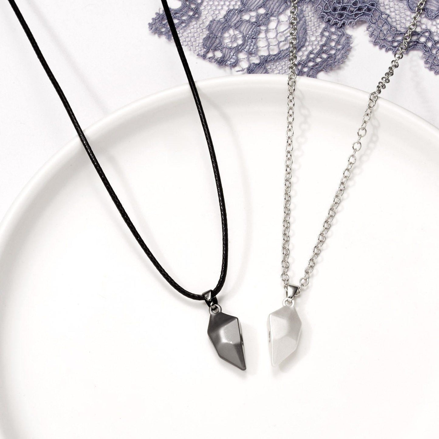 Magnetic Best Friend Necklace For 2 for Christmas 2023 | Magnetic Best Friend Necklace For 2 - undefined | best friend necklace for 2, best friend necklaces magnetic, Friendship Pendant Necklaces, gift ideas for Best Friends, Magnetic Friendship necklace, Magnetic heart Necklace, To My Best Friend Friendship Gift Necklace Set | From Hunny Life | hunnylife.com
