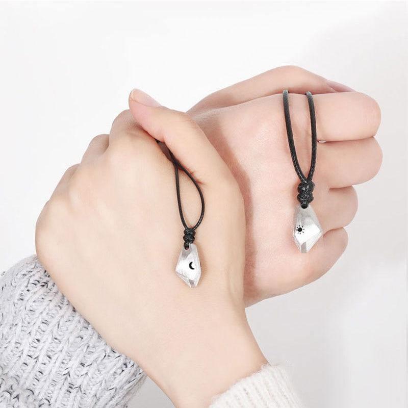 Magnetic heart Couple Necklace for Christmas 2023 | Magnetic heart Couple Necklace - undefined | Couple Necklace, Magnetic Couple Necklace, necklace | From Hunny Life | hunnylife.com