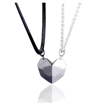 Magnetic heart Couple Necklace for Christmas 2023 | Magnetic heart Couple Necklace - undefined | Couple Necklace, Magnetic Couple Necklace, necklace | From Hunny Life | hunnylife.com