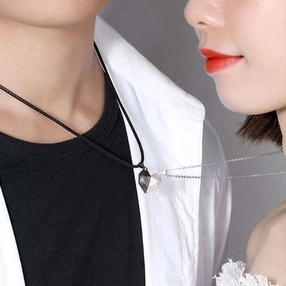 Magnetic Suction Wishing Stone Necklace in 2023 | Magnetic Suction Wishing Stone Necklace - undefined | Magnetic heart Necklace, Magnetic Suction Wishing Stone Creative Necklace, necklace, other necklace | From Hunny Life | hunnylife.com