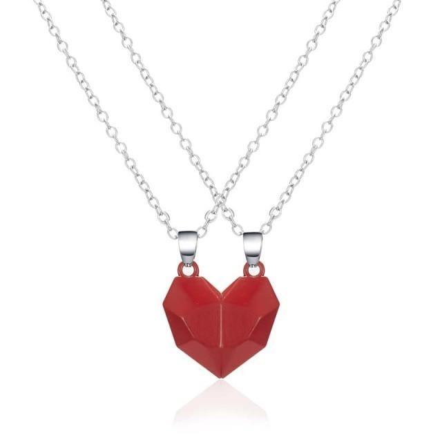 Magnetic Suction Wishing Stone Necklace in 2023 | Magnetic Suction Wishing Stone Necklace - undefined | Magnetic heart Necklace, Magnetic Suction Wishing Stone Creative Necklace, necklace, other necklace | From Hunny Life | hunnylife.com