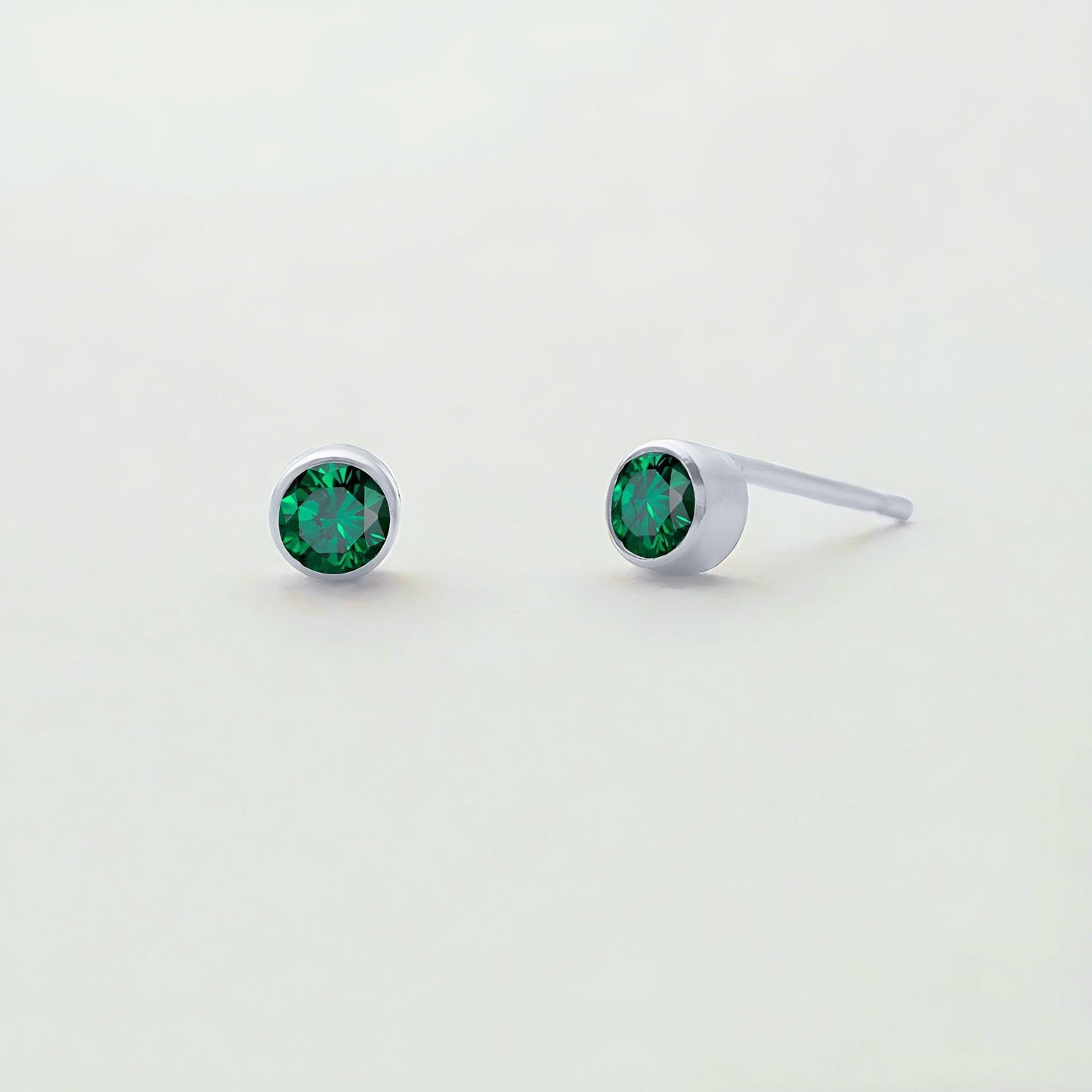 May Birthstone Cute Earrings for Christmas 2023 | May Birthstone Cute Earrings - undefined | birthstone earring, birthstone jewelry, Creative Cute Earrings, May Birthstone Earrings, May birthstone is Emerald | From Hunny Life | hunnylife.com