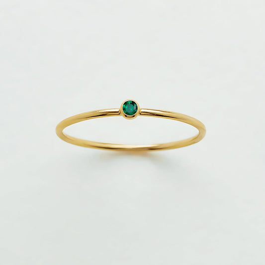 May Birthstone Cute Ring in 2023 | May Birthstone Cute Ring - undefined | Birthstone Ring, cute ring, may birthstone, May birthstone is Emerald, may birthstone jewelry, S925 Silver Vintage Cute Ring, Sterling Silver s925 cute Ring | From Hunny Life | hunnylife.com