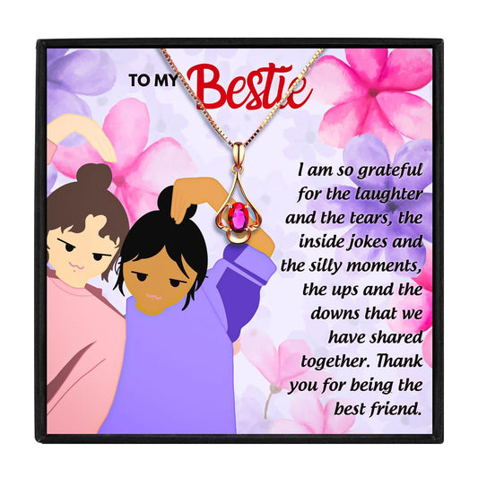 Meaningful Friendship Necklace Set for Christmas 2023 | Meaningful Friendship Necklace Set - undefined | Best Friends gift ideas, Friends Chain Necklace, Friendship necklace, gift for friend, Gift for Girlfriend, To My Bestie Friendship Gift Necklace Set | From Hunny Life | hunnylife.com