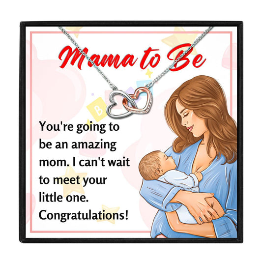 Meaningful Gift For Mommy To Be Necklace in 2023 | Meaningful Gift For Mommy To Be Necklace - undefined | Gifts for Pregnant Women, mama to be necklace, mom to be necklace, Mommy To Be Necklace, New Mom Jewelry | From Hunny Life | hunnylife.com