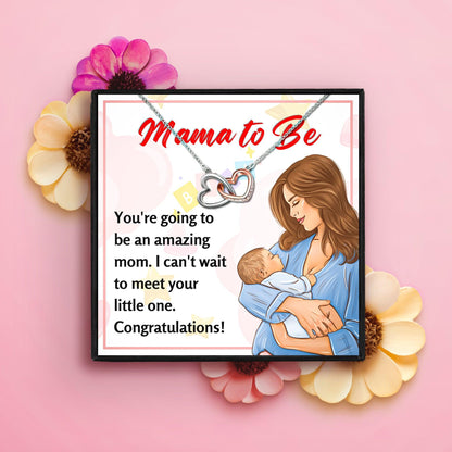 Meaningful Gift For Mommy To Be Necklace in 2023 | Meaningful Gift For Mommy To Be Necklace - undefined | Gifts for Pregnant Women, mama to be necklace, mom to be necklace, Mommy To Be Necklace, New Mom Jewelry | From Hunny Life | hunnylife.com