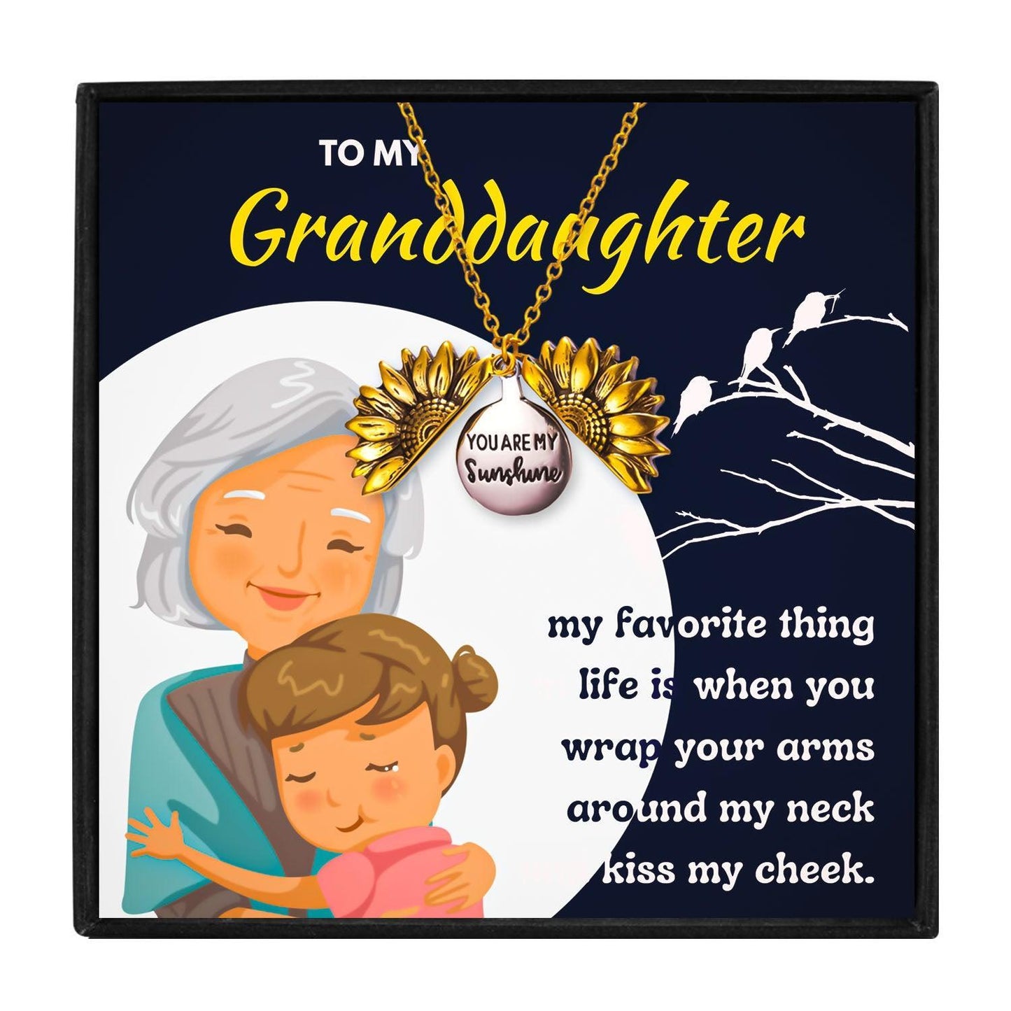 Meaningful Granddaughter Gifts From Grandparents in 2023 | Meaningful Granddaughter Gifts From Grandparents - undefined | granddaughter gift, granddaughter gifts from nana, granddaughter necklace from grandma, grandma granddaughter necklace, personalized granddaughter jewelry, to my granddaughter necklace | From Hunny Life | hunnylife.com