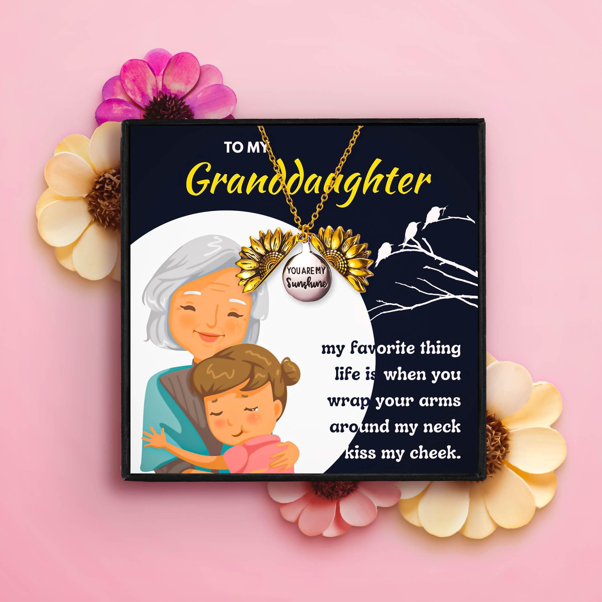 Meaningful Granddaughter Gifts From Grandparents in 2023 | Meaningful Granddaughter Gifts From Grandparents - undefined | granddaughter gift, granddaughter gifts from nana, granddaughter necklace from grandma, grandma granddaughter necklace, personalized granddaughter jewelry, to my granddaughter necklace | From Hunny Life | hunnylife.com