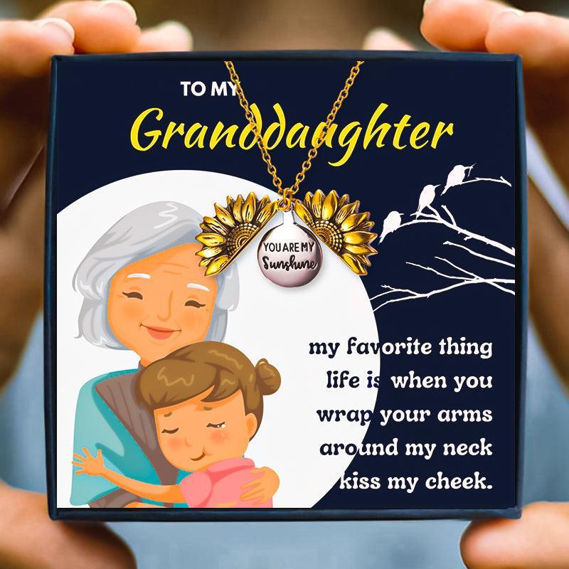 Meaningful Granddaughter Gifts From Grandparents for Christmas 2023 | Meaningful Granddaughter Gifts From Grandparents - undefined | granddaughter gift, granddaughter gifts from nana, granddaughter necklace from grandma, grandma granddaughter necklace, personalized granddaughter jewelry, to my granddaughter necklace | From Hunny Life | hunnylife.com