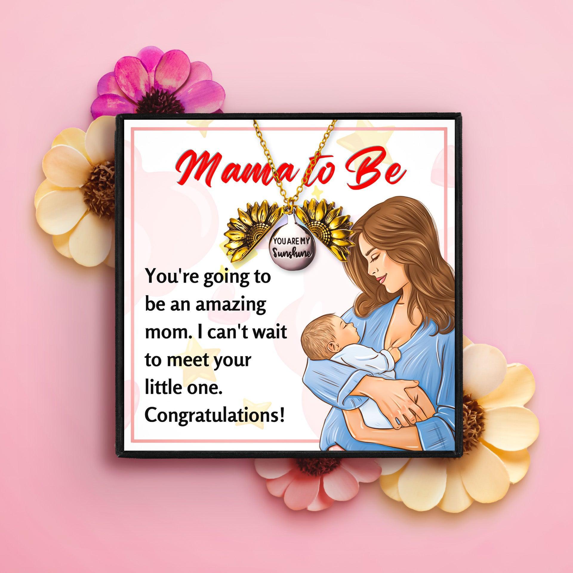 Meaningful Necklace Gifts For Expecting Moms in 2023 | Meaningful Necklace Gifts For Expecting Moms - undefined | Gifts for Pregnant Women, mama to be necklace, mom to be necklace, New Mom Jewelry | From Hunny Life | hunnylife.com