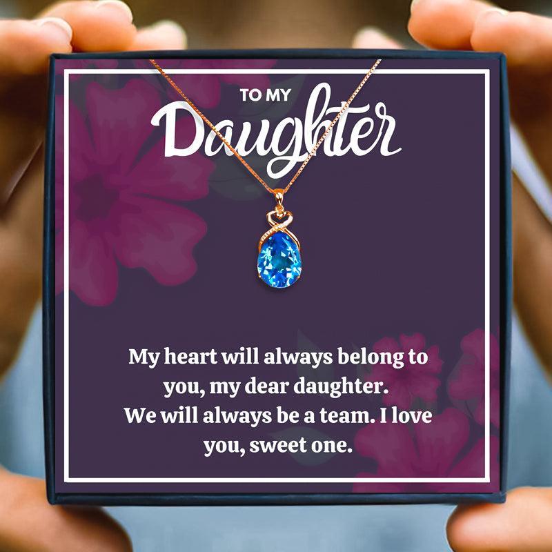Meaningful Rose Gold Necklace For My Daughter in 2023 | Meaningful Rose Gold Necklace For My Daughter - undefined | Mother Daughter, Mother Daughter Gift Necklace, Mother Daughter Infinity Necklace, Mother Daughter Interlocking Circle Necklace Gift Set, Mother Daughter Necklace, Mother Daughter Wedding Gift | From Hunny Life | hunnylife.com
