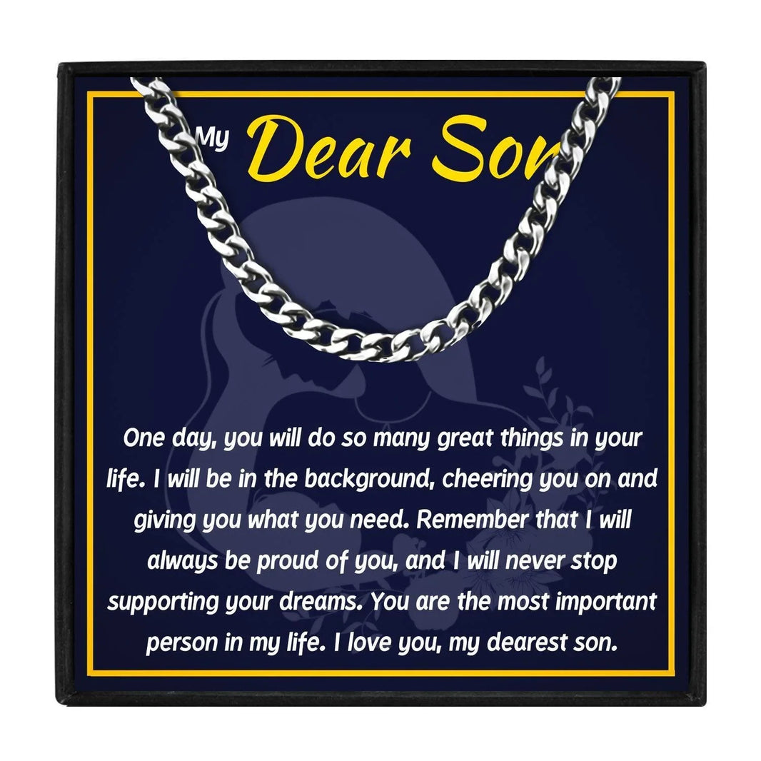 Son Necklace - Unique &amp; Meaningful Jewelry Gifts for Sons – Hunny Life