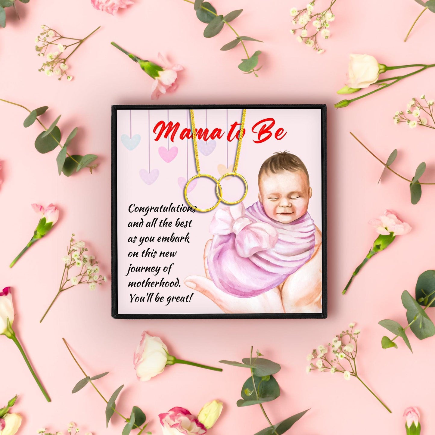 Mom To Be Gift That'll Definitely Make Them Feel Loved for Christmas 2023 | Mom To Be Gift That'll Definitely Make Them Feel Loved - undefined | Gifts for Pregnant Women, mama to be necklace, mom to be necklace, Mommy To Be Necklace, New Mom Jewelry | From Hunny Life | hunnylife.com