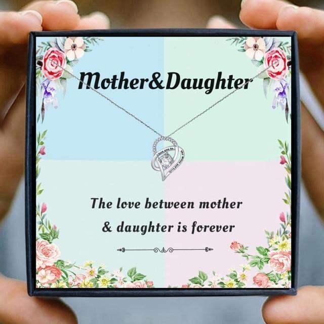 Mommy Daughter Gift Necklaces Set for Christmas 2023 | Mommy Daughter Gift Necklaces Set - undefined | daughter gift, mother and daughter, mother and daughter necklace, Mother Daughter Gift Necklace, Mother Daughter Infinity Necklace | From Hunny Life | hunnylife.com