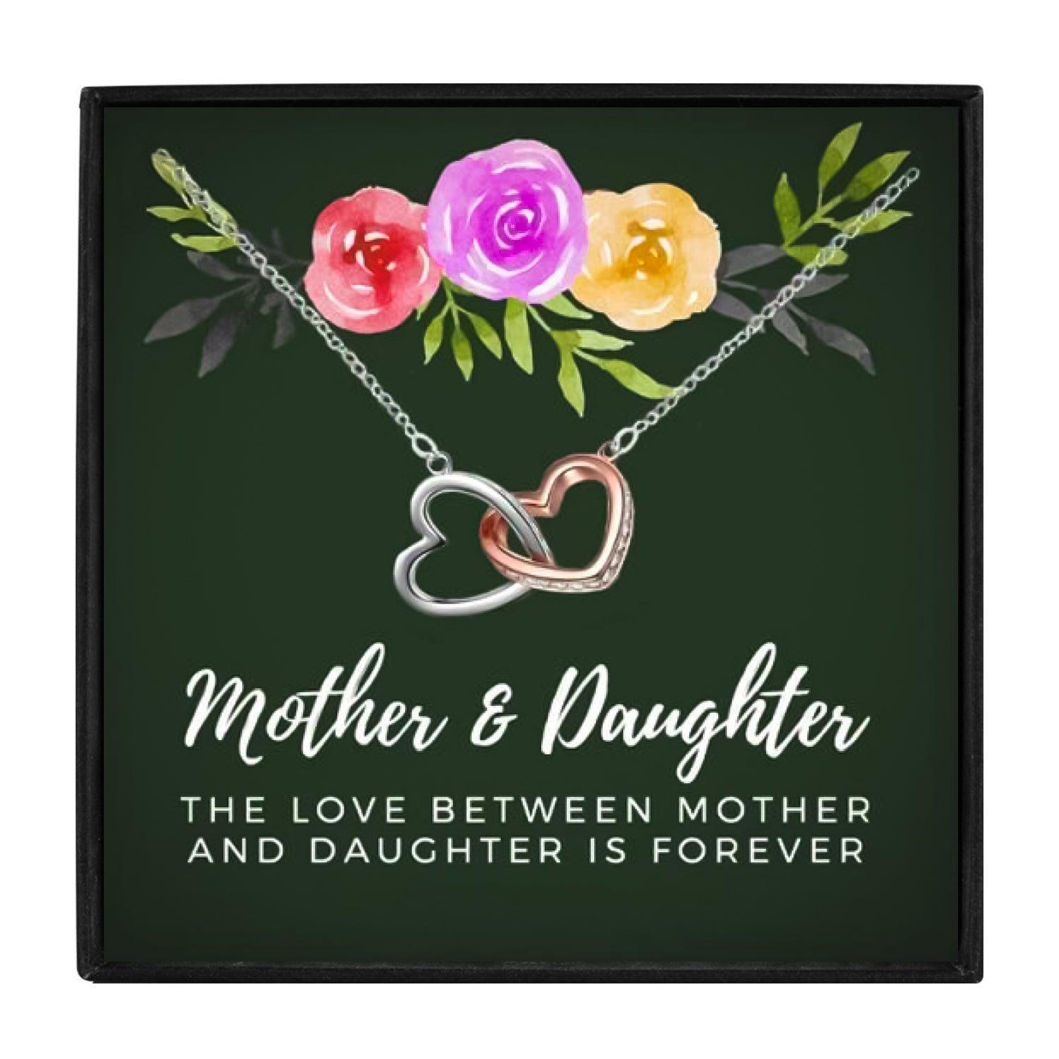 Mother Daughter Heart Necklace Gift Set in 2023 | Mother Daughter Heart Necklace Gift Set - undefined | mom & daughter, Mom Gift Necklace, mother and daughter necklace | From Hunny Life | hunnylife.com