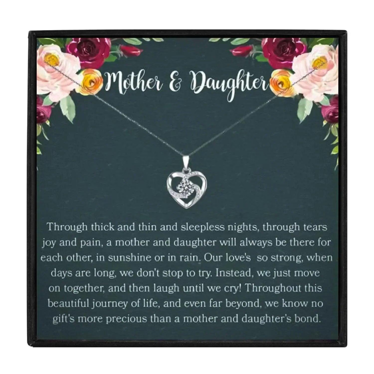 Mother Daughter Heart Pendant Necklaces for Christmas 2023 | Mother Daughter Heart Pendant Necklaces - undefined | daughter gift ideas, mother and daughter, Mother and Daughter Heart Necklaces, Mother Daughter Gift Necklace | From Hunny Life | hunnylife.com