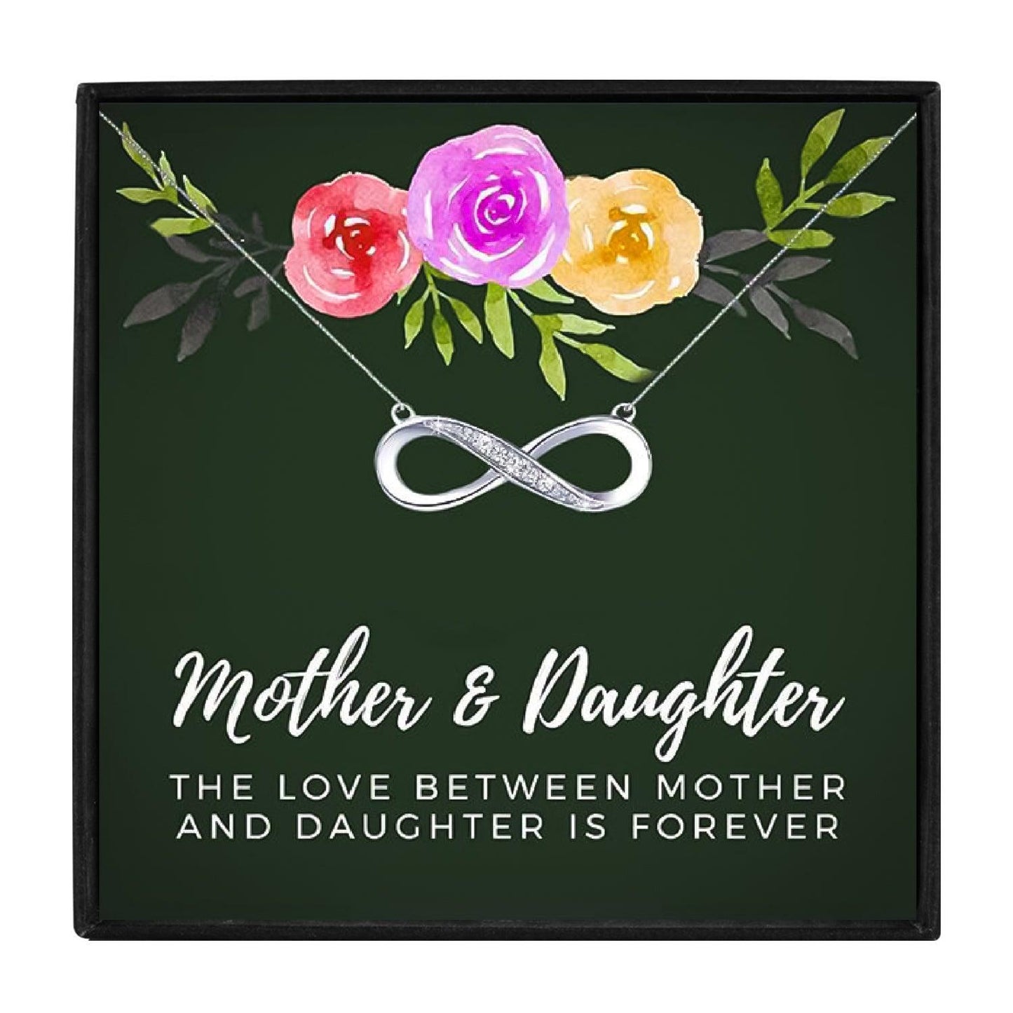 Mother Daughter Infinity Necklace 6 in 2023 | Mother Daughter Infinity Necklace 6 - undefined | Mother Daughter Infinity Necklace, To My Daughter, to my mom | From Hunny Life | hunnylife.com