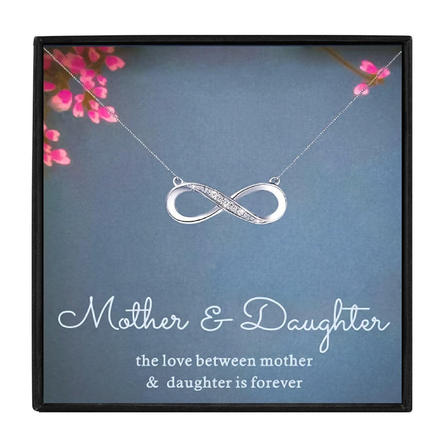 Mother Daughter Infinity Necklace Gift Set for Christmas 2023 | Mother Daughter Infinity Necklace Gift Set - undefined | Mother Daughter Infinity Necklace, Necklaces, to my mom necklaces | From Hunny Life | hunnylife.com