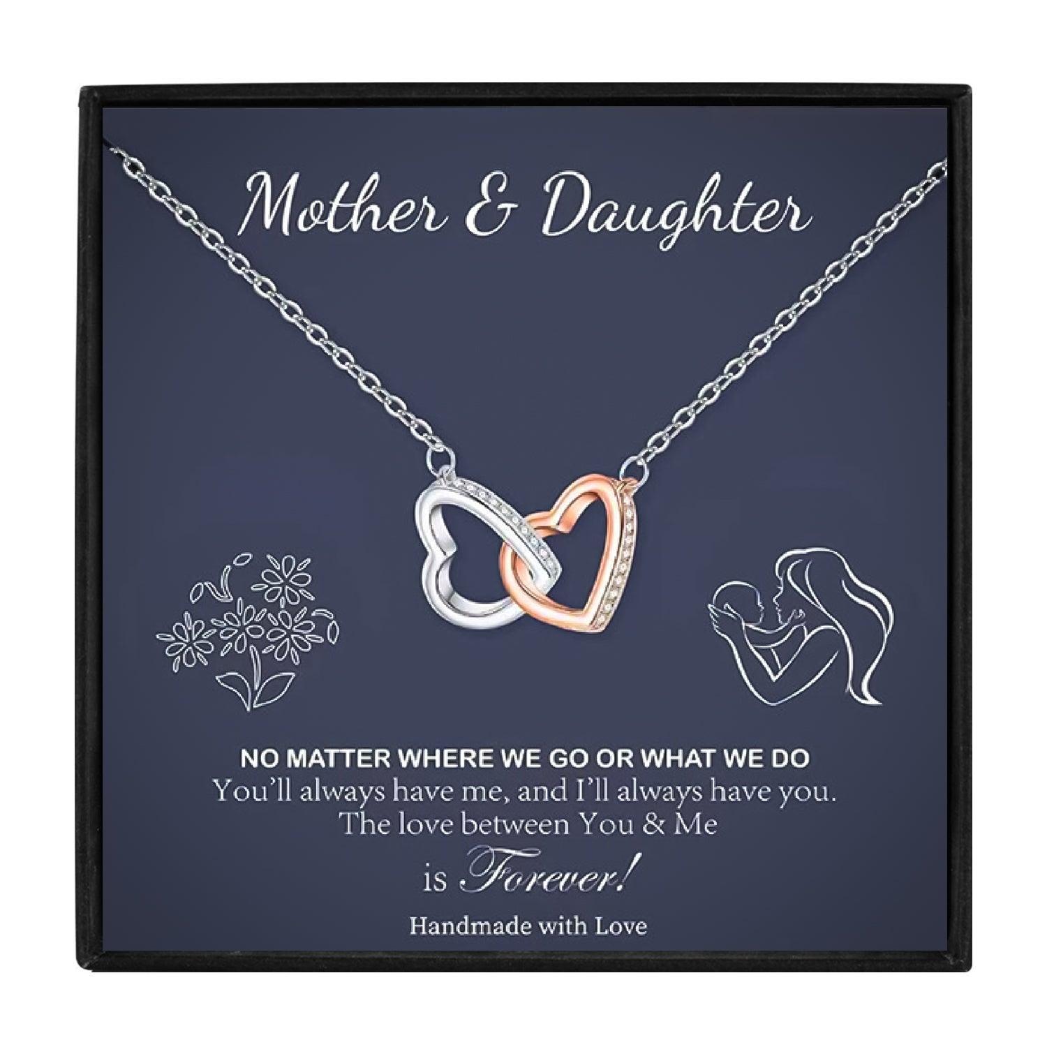 Mother Daughter Meaningful Necklace Gift Set in 2023 | Mother Daughter Meaningful Necklace Gift Set - undefined | Daughter necklace, To My Daughter, To my daughter necklace, To my daughter necklace from mom | From Hunny Life | hunnylife.com