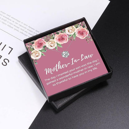 Mother-in-Law Choker Necklace Gift in 2023 | Mother-in-Law Choker Necklace Gift - undefined | Choker Necklace for My Mother, mom birthday gift, mom gift ideas | From Hunny Life | hunnylife.com