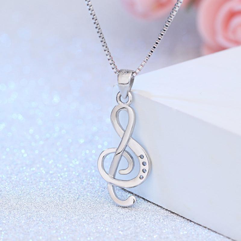 Music Note Pendant gift Necklace for Daughter in 2023 | Music Note Pendant gift Necklace for Daughter - undefined | daughter gift, gift for daughter, gift ideas, Mother Daughter Gift Necklace, necklace for daughter | From Hunny Life | hunnylife.com