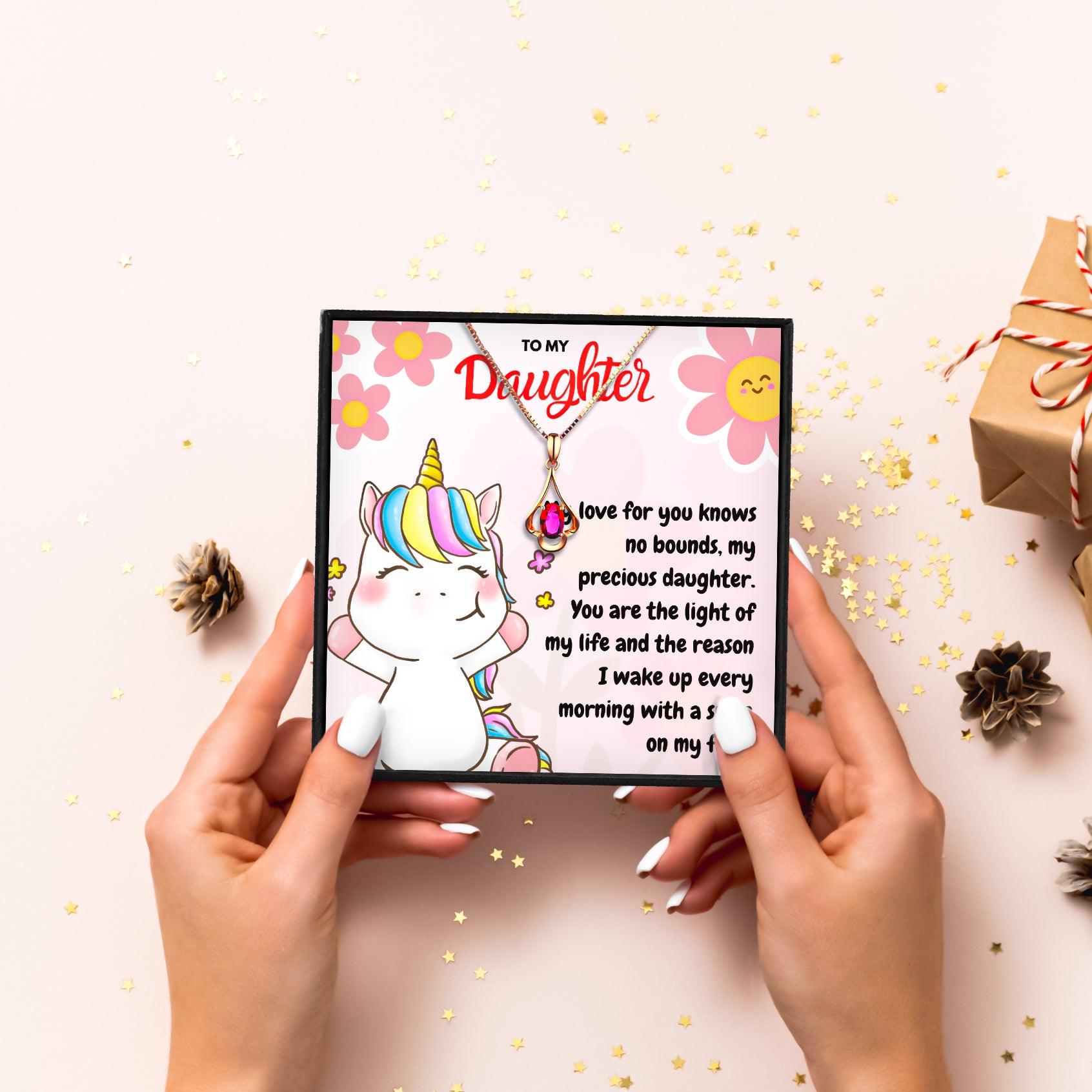 My Beautiful Daughter Necklace with Message Card in 2023 | My Beautiful Daughter Necklace with Message Card - undefined | For My Daughter necklace, Meaningful Daughter Necklaces, Mother Daughter Necklace, To my daughter necklace, To Our Daughter necklace | From Hunny Life | hunnylife.com