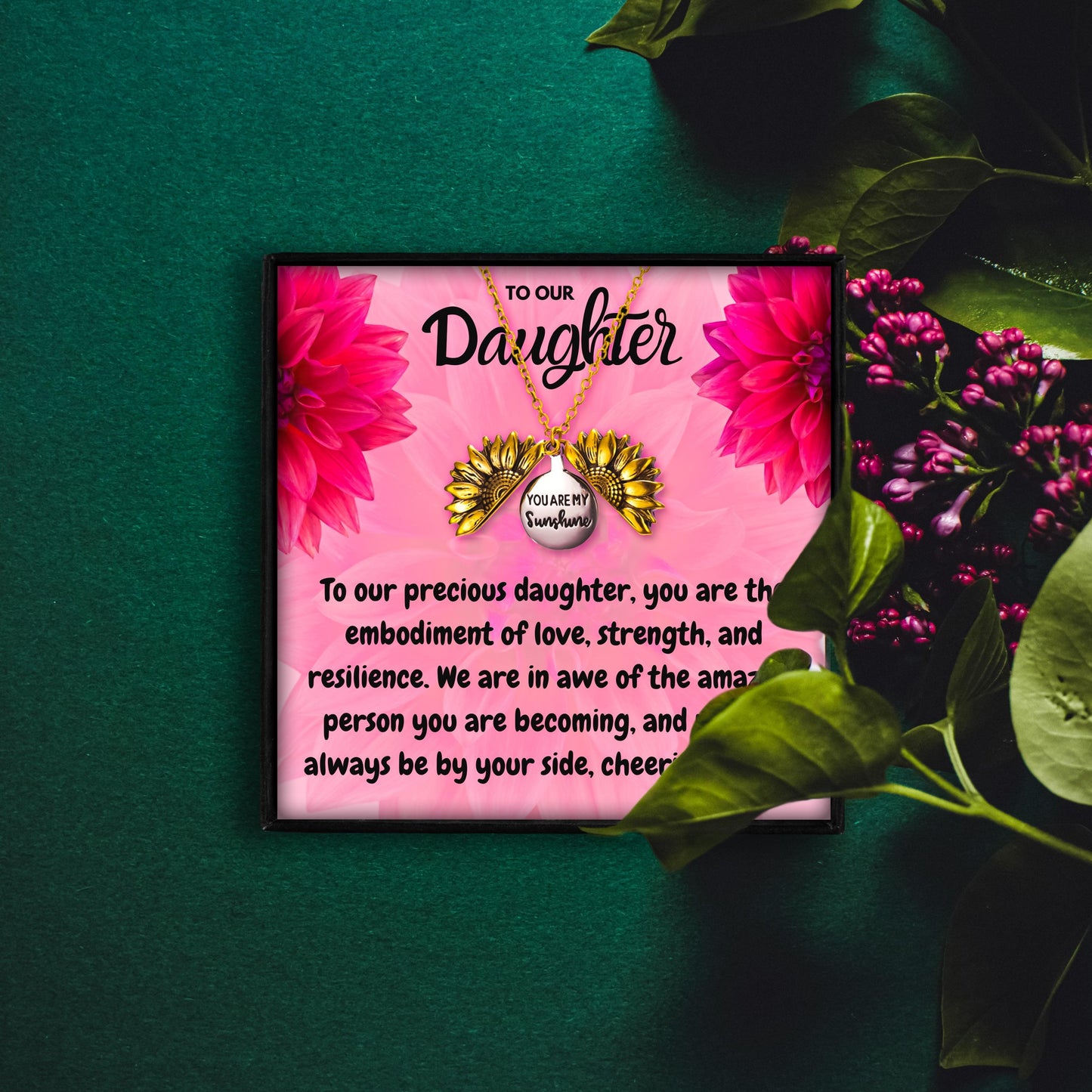 Necklace Gift for Daughter from Mom and Dad for Christmas 2023 | Necklace Gift for Daughter from Mom and Dad - undefined | daughter gift ideas, Daughter Necklace, Meaningful Daughter Necklaces, Mother Daughter Necklace, To my daughter necklace, To my daughter necklace from mom | From Hunny Life | hunnylife.com