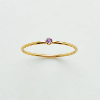 October Birthstone Cute Ring for Christmas 2023 | October Birthstone Cute Ring - undefined | Birthstone Ring, cute ring, october birthstone, October Birthstone ring, S925 Silver Vintage Cute Ring, Sterling Silver s925 cute Ring | From Hunny Life | hunnylife.com