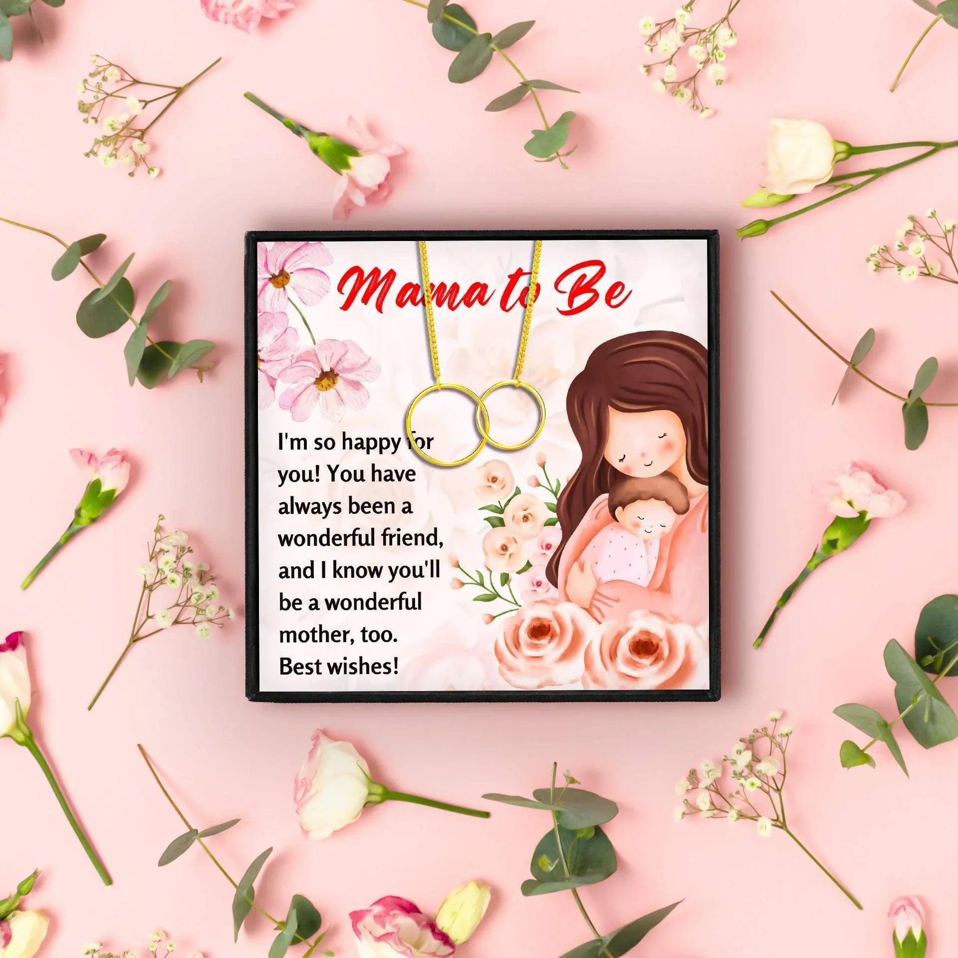 Perfect Gift Necklace For The Pregnant Women Elegant Mom-to-Be