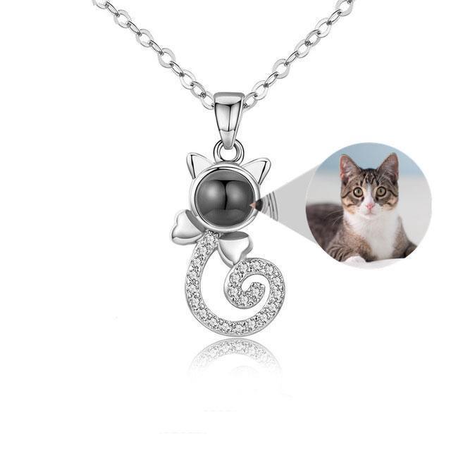 Personalized Gift Cat Shape Customized Necklace for Christmas 2023 | Personalized Gift Cat Shape Customized Necklace - undefined | necklaces, other necklace, Personalized Gift Cat Shape Customized Necklace | From Hunny Life | hunnylife.com