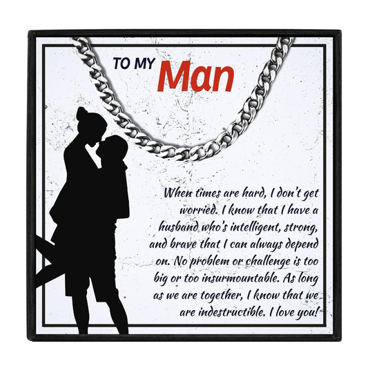 Romantic Gifts for My Husband From Wife for Christmas 2023 | Romantic Gifts for My Husband From Wife - undefined | husband gift ideas, My Husband Necklace, my man gift | From Hunny Life | hunnylife.com