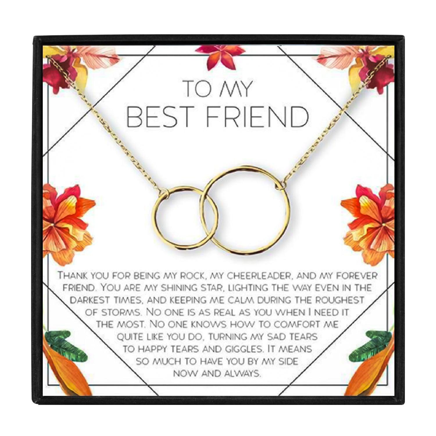Rose Gold Necklace for Best Friends for Christmas 2023 | Rose Gold Necklace for Best Friends - undefined | Best Friends gift ideas, gift ideas, gift ideas for Best Friends, Rose Gold Necklace, Rose Gold Necklace for Best Friends | From Hunny Life | hunnylife.com