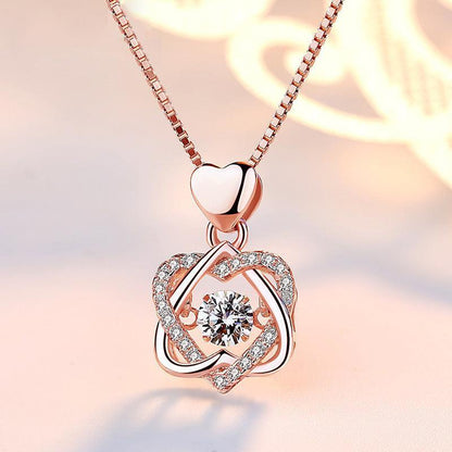 Rose Gold Necklace for Girlfriend in 2023 | Rose Gold Necklace for Girlfriend - undefined | Girlfriend Gifts, necklace | From Hunny Life | hunnylife.com