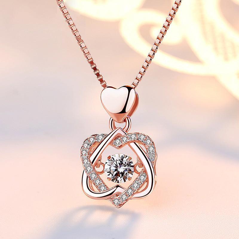 Rose Gold Necklace for Girlfriend for Christmas 2023 | Rose Gold Necklace for Girlfriend - undefined | Girlfriend Gifts, necklace | From Hunny Life | hunnylife.com