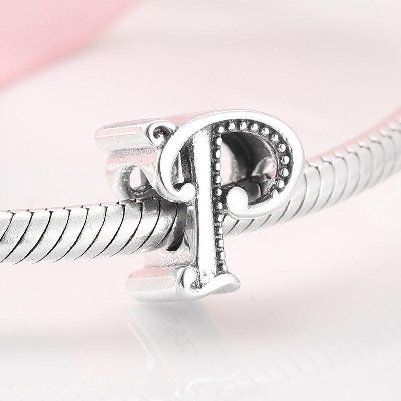 S925 Silver Beads 26 Letter Beads Cute Charms in 2023 | S925 Silver Beads 26 Letter Beads Cute Charms - undefined | 26 Letter Beads Cute Charms, S925 Cute Charms, S925 Silver Beads 26 Letter, S925 Silver Charms & Pendants | From Hunny Life | hunnylife.com