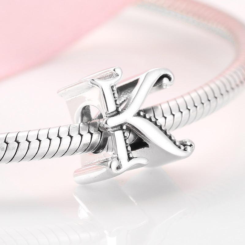 S925 Silver Beads 26 Letter Beads Cute Charms for Christmas 2023 | S925 Silver Beads 26 Letter Beads Cute Charms - undefined | 26 Letter Beads Cute Charms, S925 Cute Charms, S925 Silver Beads 26 Letter, S925 Silver Charms & Pendants | From Hunny Life | hunnylife.com