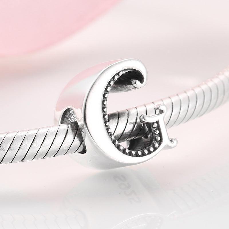 S925 Silver Beads 26 Letter Beads Cute Charms for Christmas 2023 | S925 Silver Beads 26 Letter Beads Cute Charms - undefined | 26 Letter Beads Cute Charms, S925 Cute Charms, S925 Silver Beads 26 Letter, S925 Silver Charms & Pendants | From Hunny Life | hunnylife.com