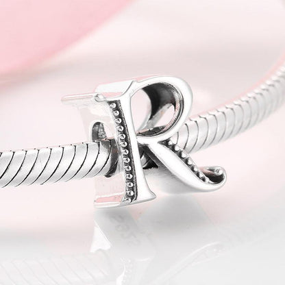 S925 Silver Beads 26 Letter Beads Cute Charms for Christmas 2023 | S925 Silver Beads 26 Letter Beads Cute Charms - undefined | 26 Letter Beads Cute Charms, S925 Cute Charms, S925 Silver Beads 26 Letter, S925 Silver Charms & Pendants | From Hunny Life | hunnylife.com