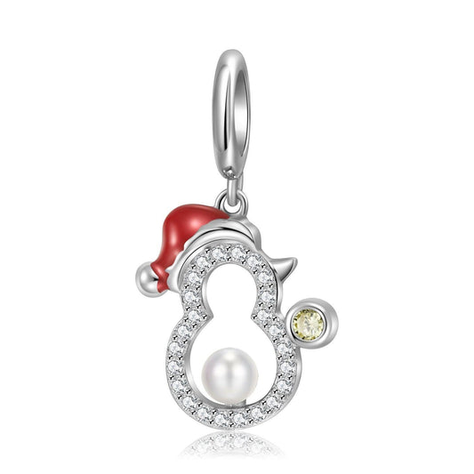 S925 Silver Christmas Snowman Charm Bracelet Beads for Christmas 2023 | S925 Silver Christmas Snowman Charm Bracelet Beads - undefined | Christmas Snowman Charm, Cute Charm, S925 Silver Charms & Pendants | From Hunny Life | hunnylife.com