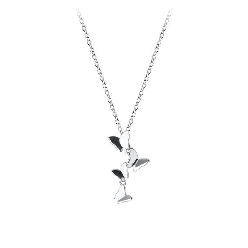 S925 Silver Forest Sweet Butterfly Element Necklace for Christmas 2023 | S925 Silver Forest Sweet Butterfly Element Necklace - undefined | Forest Sweet Butterfly Element Necklace, Gift Necklace, necklace, Necklaces, other necklace | From Hunny Life | hunnylife.com