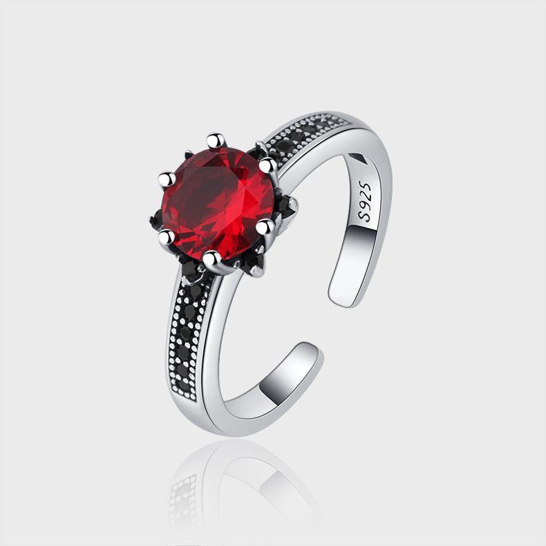 S925 Silver Skin Whitening Exquisite Red Delicate Lace Ring for Christmas 2023 | S925 Silver Skin Whitening Exquisite Red Delicate Lace Ring - undefined | cute ring, Minimalist Ring, red birthstone ring, S925 Silver Vintage Cute Ring, Skin Whitening Exquisite Ring, Sterling Silver s925 cute Ring | From Hunny Life | hunnylife.com