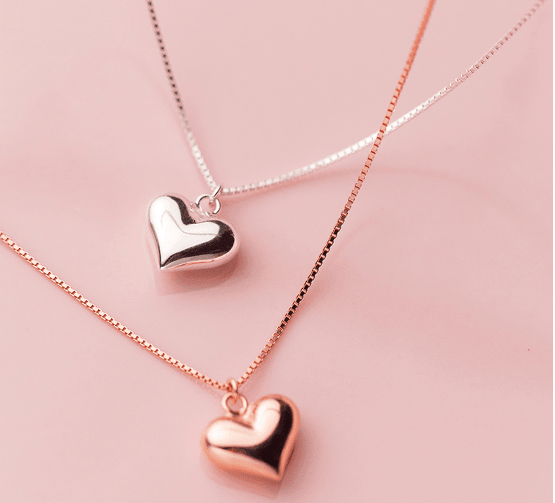 S925 Silver Small And Simple Heart necklace in 2023 | S925 Silver Small And Simple Heart necklace - undefined | gift, gift ideas, Gift Necklace, necklace, Necklaces, other necklace | From Hunny Life | hunnylife.com