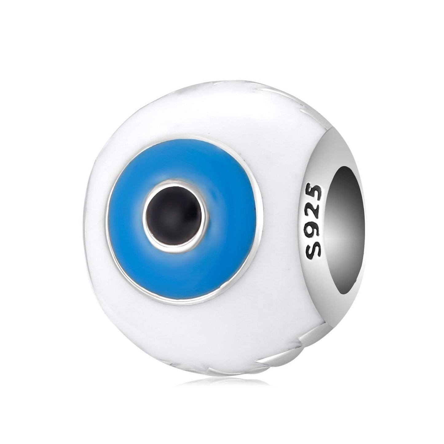 S925 Sterling Silver Cute Blue Evil Eye Charm in 2023 | S925 Sterling Silver Cute Blue Evil Eye Charm - undefined | Blue Evil Eye Charm, Cute Evil Eye Charm, S925 Sterling Silver Cute Evil Eye Charm | From Hunny Life | hunnylife.com