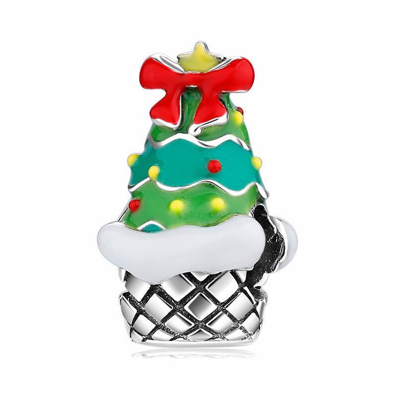 S925 Sterling Silver Drip Glue Beads Christmas Charms for Christmas 2023 | S925 Sterling Silver Drip Glue Beads Christmas Charms - undefined | Christmas Charms & Pendants, Drip Glue Beads Christmas Charms, S925 Silver Charms & Pendants, String Bracelet Diy Accessories Beads | From Hunny Life | hunnylife.com